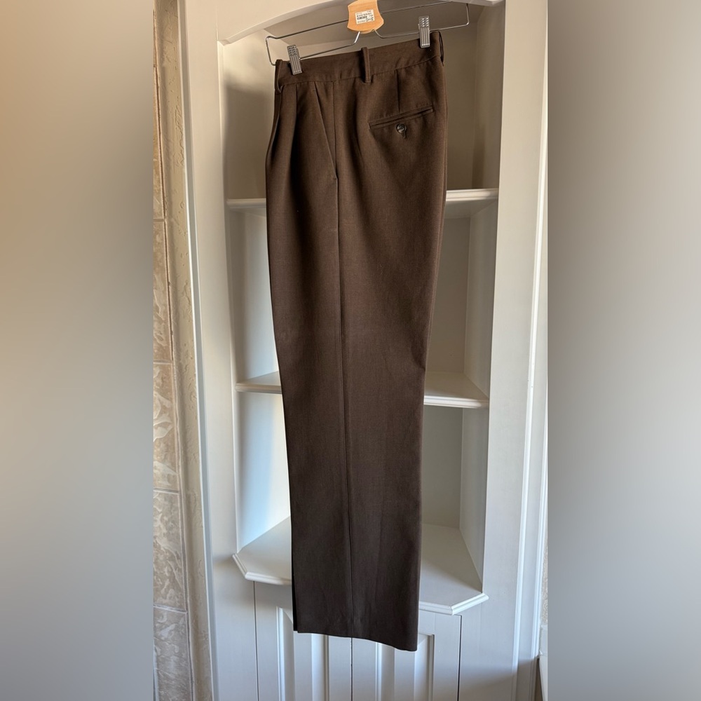 Aritzia Wilfred Rich Brown Women's Trousers Size 8 - Picture 4 of 9